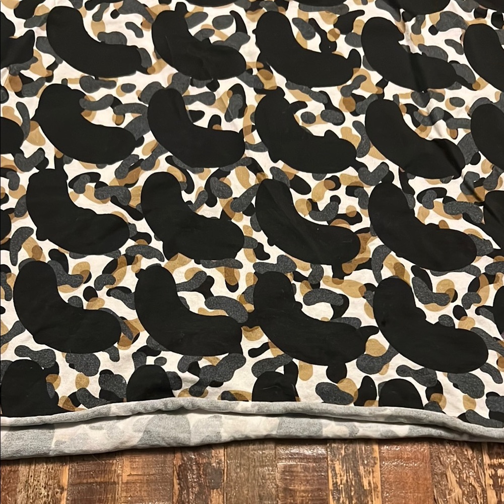 Chic Black And Brown Patterned Cropped Shirt - image 4